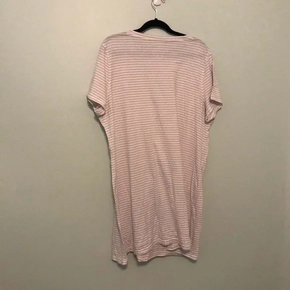 Jockey Grey and White Stripe Dress Size 2X - Picture 7 of 7